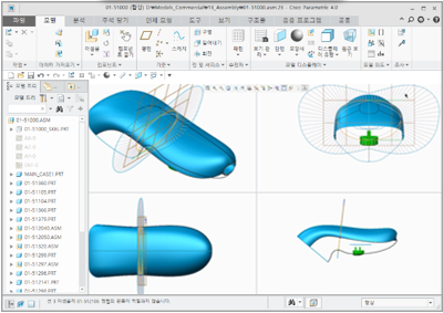디자이너를 위한 서피스 모델링 모듈 (ISDX-Interactive Surface Design eXtension)